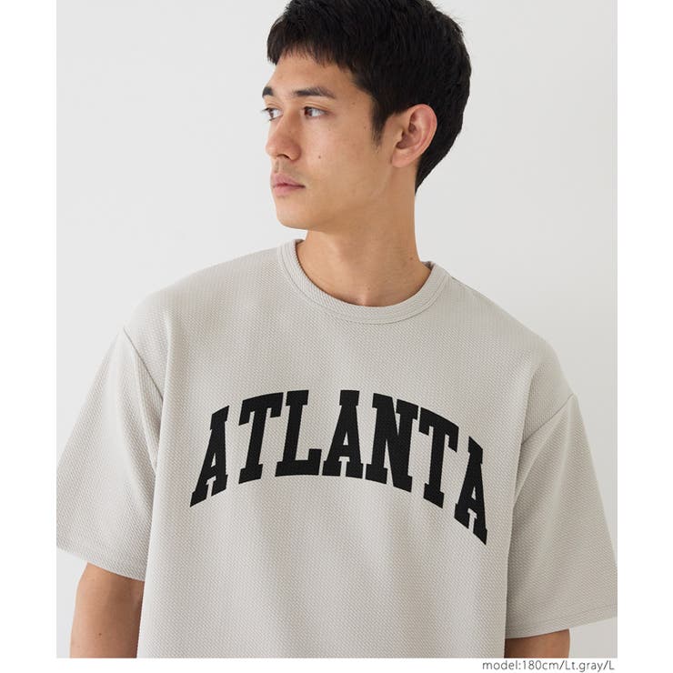 エンボスプリントTシャツ メンズ | coca | 詳細画像8 