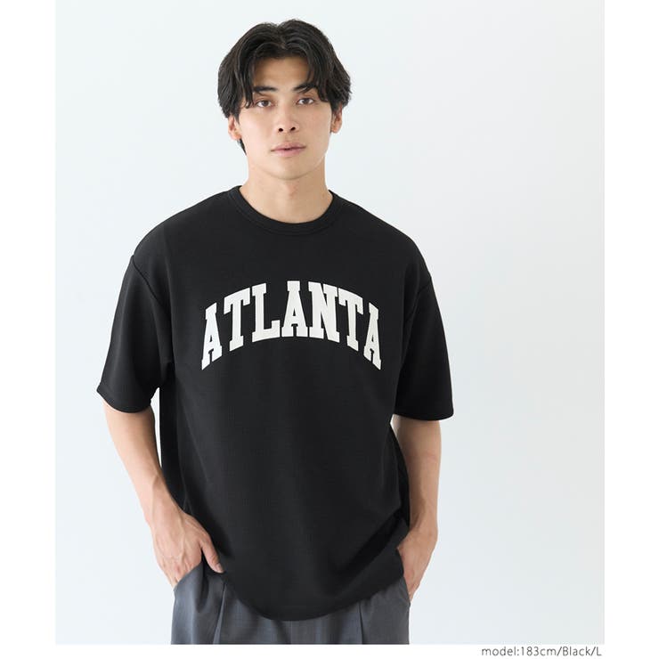 エンボスプリントTシャツ メンズ | coca | 詳細画像10 