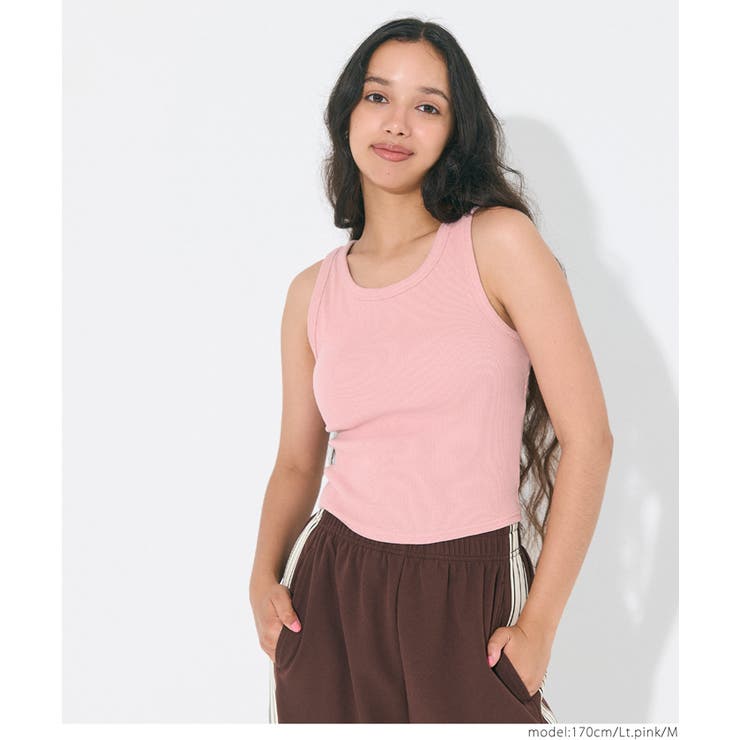 【カップ付き/3サイズ展開】OUT BRA クロップド丈タンクトップ | coca | 詳細画像22 