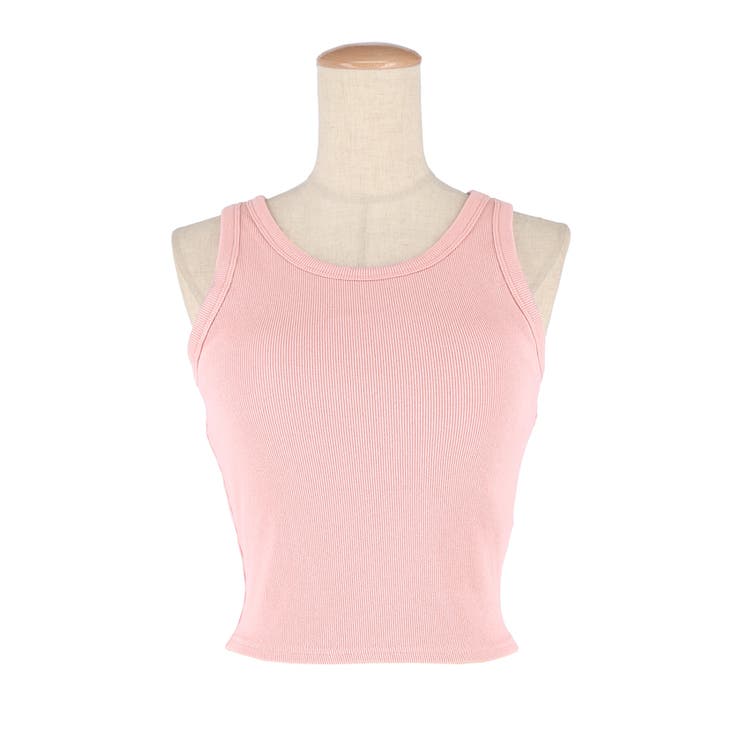 【カップ付き/3サイズ展開】OUT BRA クロップド丈タンクトップ | coca | 詳細画像3 