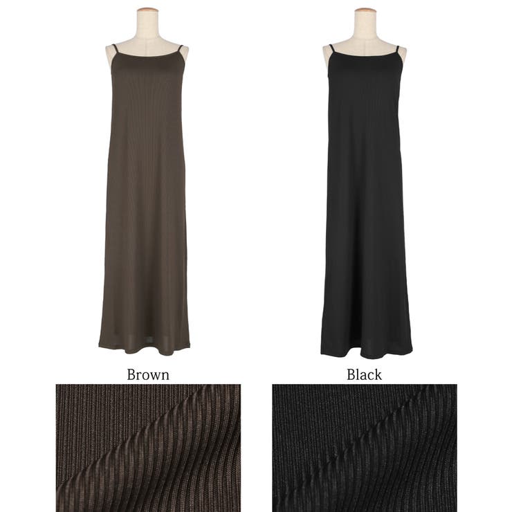 OUTBRA とろみリブキャミワンピース | coca | 詳細画像19 