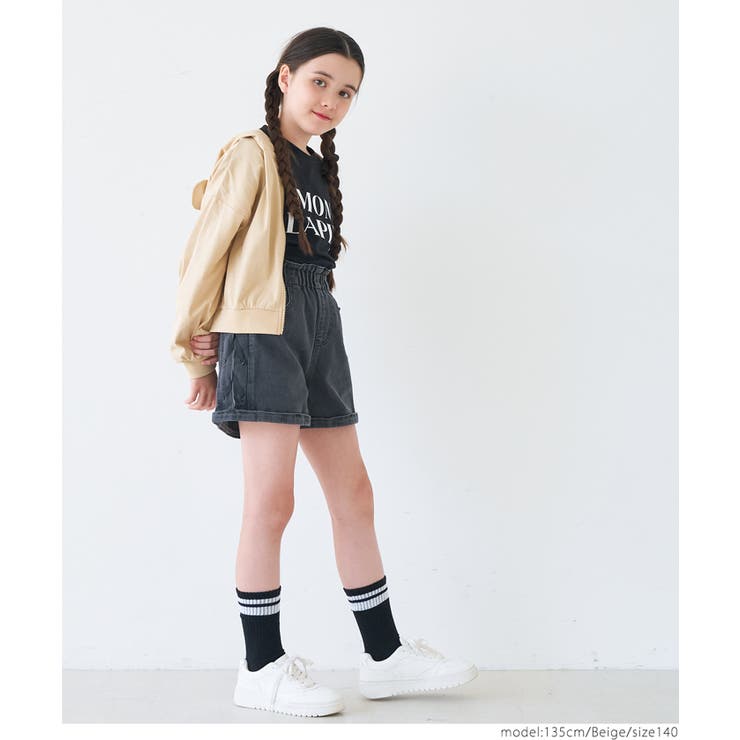 クマみみジップアップパーカー キッズ | coca | 詳細画像12 