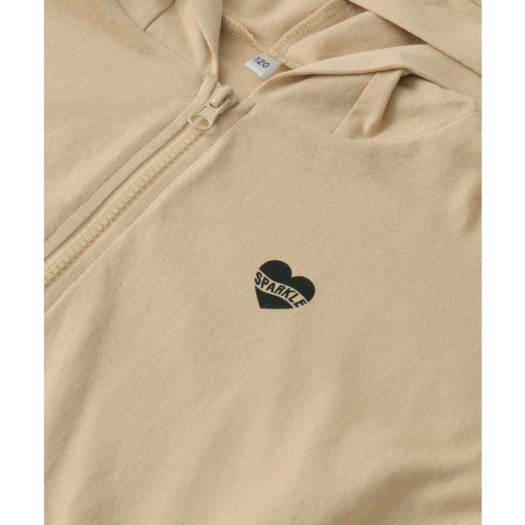 クマみみジップアップパーカー キッズ | coca | 詳細画像4 