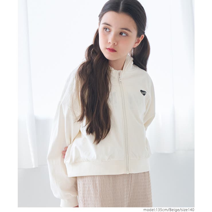 クマみみジップアップパーカー キッズ | coca | 詳細画像9 