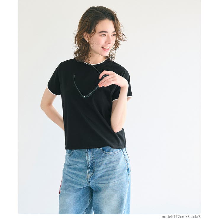 レイヤード半袖トップス | coca | 詳細画像15 