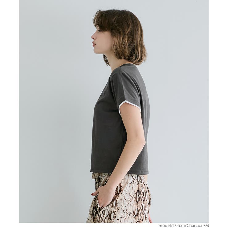 レイヤード半袖トップス | coca | 詳細画像5 