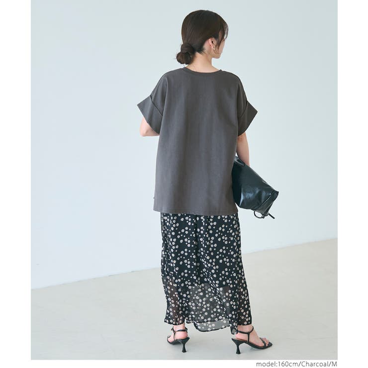 ロゴロールアップスリーブスウェットトップス | coca | 詳細画像16 