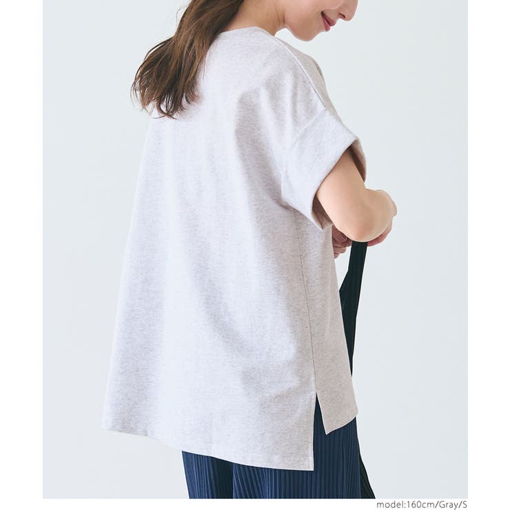 ロゴロールアップスリーブスウェットトップス | coca | 詳細画像19 