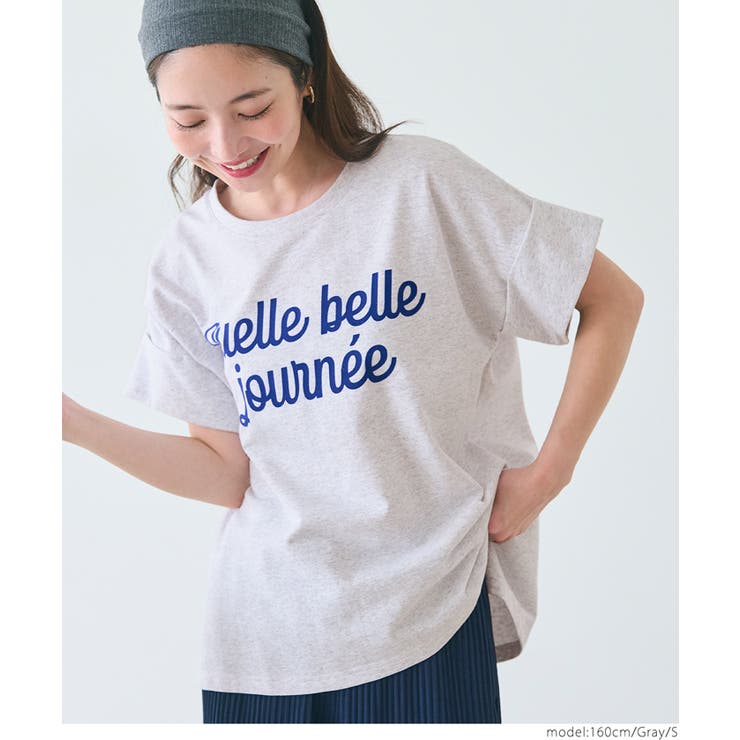 ロゴロールアップスリーブスウェットトップス | coca | 詳細画像21 