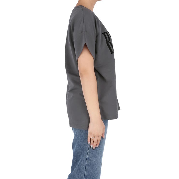 ロゴロールアップスリーブスウェットトップス | coca | 詳細画像7 