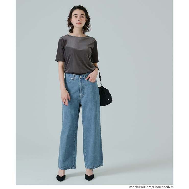 【前後2WAY】ベロア半袖トップス | coca | 詳細画像8 