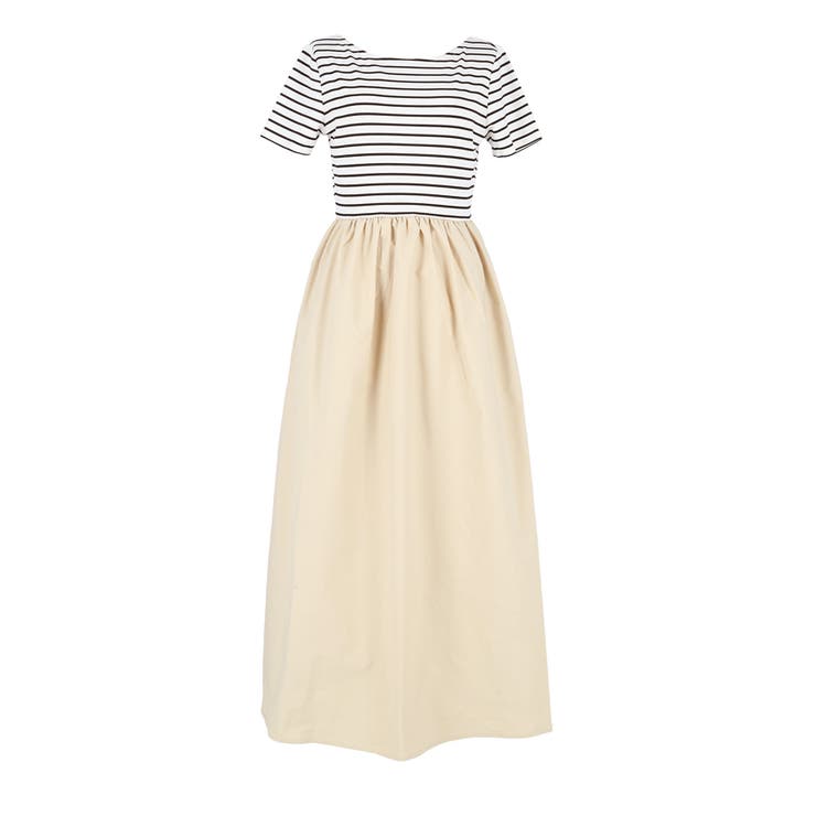 ボーダー切り替えワンピース | coca | 詳細画像2 