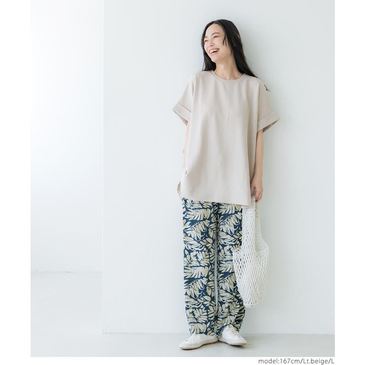 ライトエンボスロールアップスリーブトップス【田中里奈様着用】 | coca | 詳細画像14 