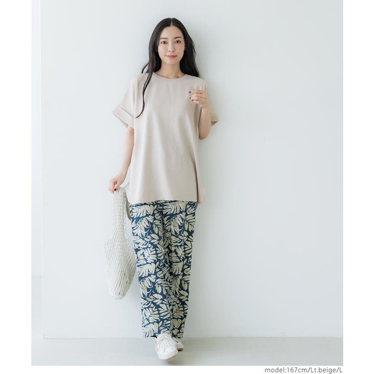 ライトエンボスロールアップスリーブトップス【田中里奈様着用】 | coca | 詳細画像10 