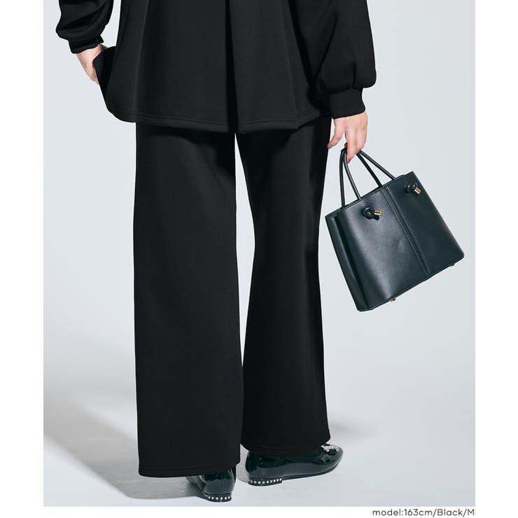 ソフトスウェットピンタックパンツ | coca | 詳細画像15 