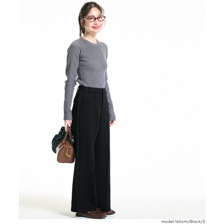 ソフトスウェットピンタックパンツ | coca | 詳細画像16 