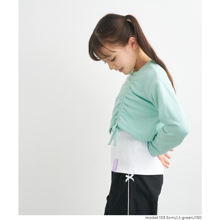 シャーリングスウェットトップス＆タンクトップ 2点セット | coca | 詳細画像3 