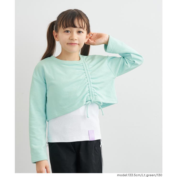 シャーリングスウェットトップス＆タンクトップ 2点セット | coca | 詳細画像5 