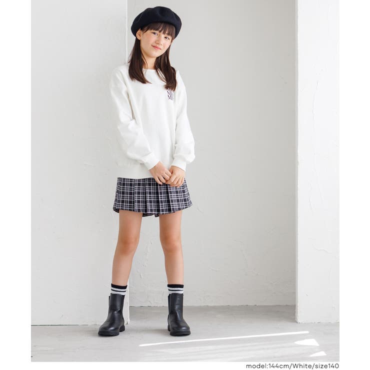 親子お揃いヘビーウェイト裏毛ロゴスウェット キッズ | coca | 詳細画像10