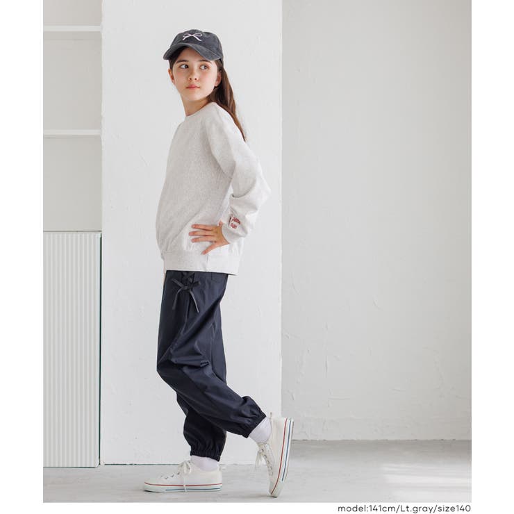 親子お揃いヘビーウェイト裏毛ロゴスウェット キッズ | coca | 詳細画像8