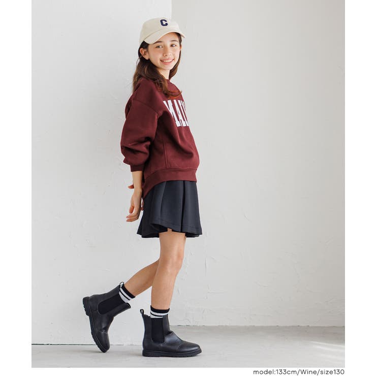 親子お揃い裏起毛プリントスウェット | coca | 詳細画像10 