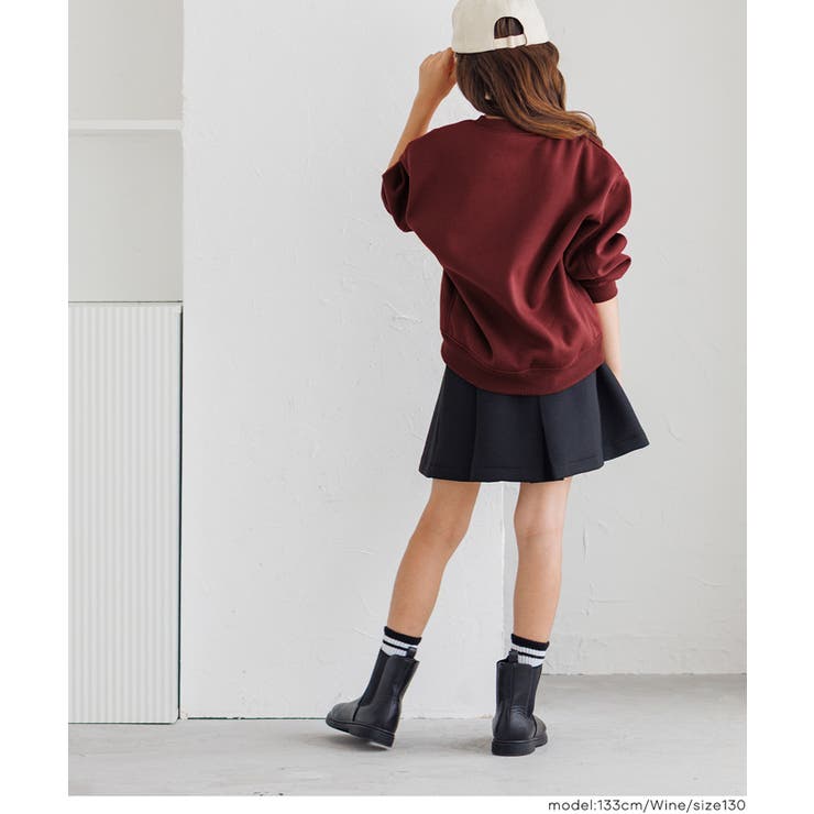 親子お揃い裏起毛プリントスウェット | coca | 詳細画像11 