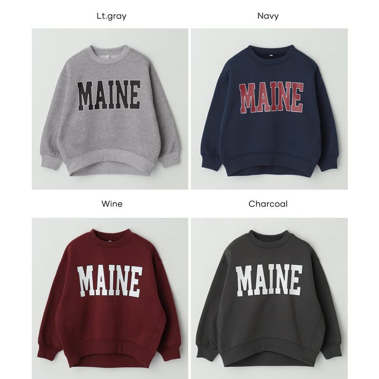 親子お揃い裏起毛プリントスウェット | coca | 詳細画像17 