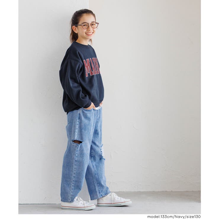 親子お揃い裏起毛プリントスウェット | coca | 詳細画像7 