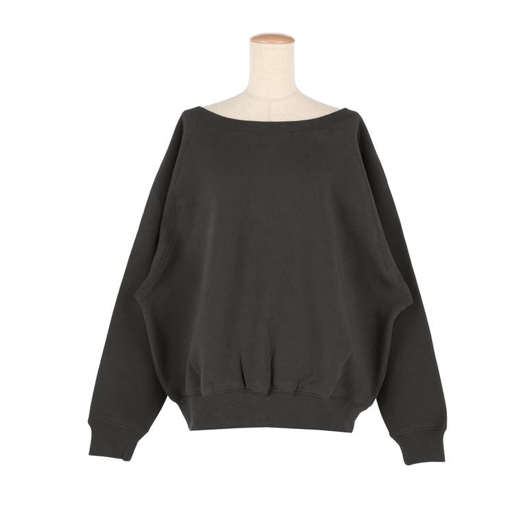 裏起毛オフショルダースウェット | coca | 詳細画像3 