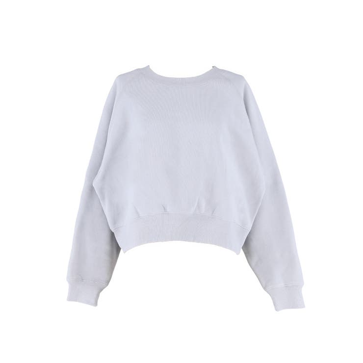 抜け感シルエットで今っぽく。ラグランクロップドスウェット | coca | 詳細画像2 