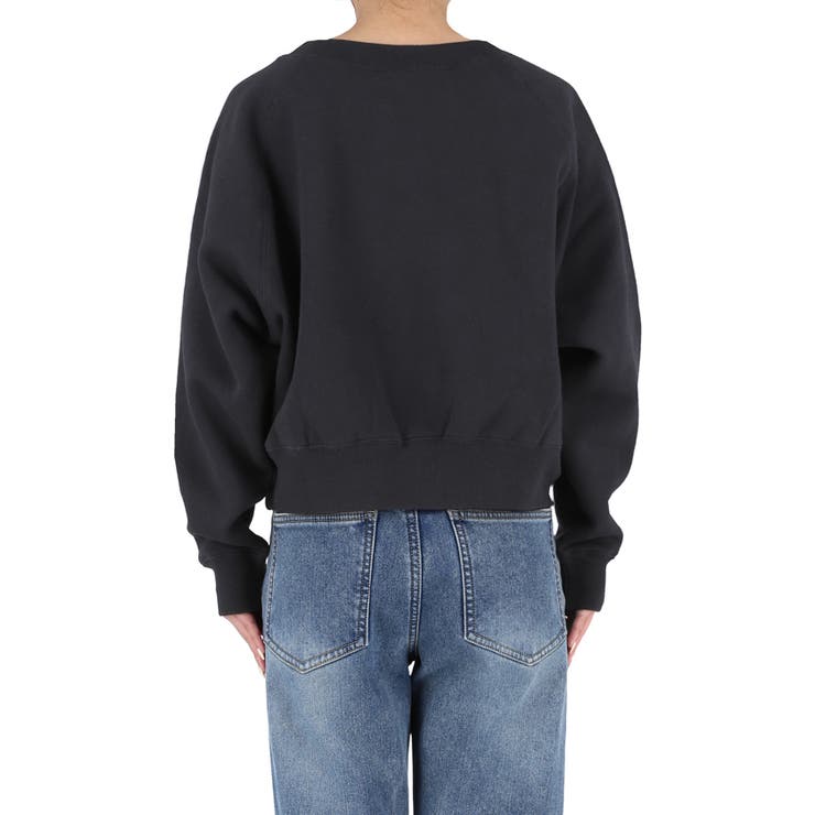 抜け感シルエットで今っぽく。ラグランクロップドスウェット | coca | 詳細画像8 