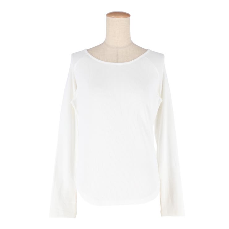 やわらかくてあったかい、微起毛ラウンドトップス | coca | 詳細画像2 