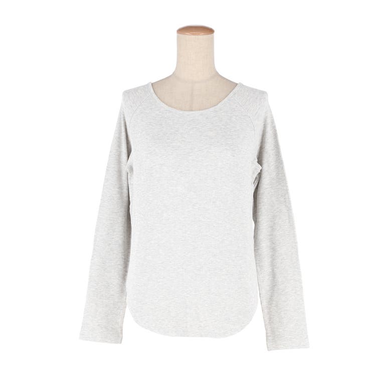 やわらかくてあったかい、微起毛ラウンドトップス | coca | 詳細画像3 