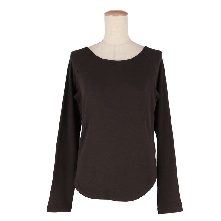 やわらかくてあったかい、微起毛ラウンドトップス | coca | 詳細画像4 