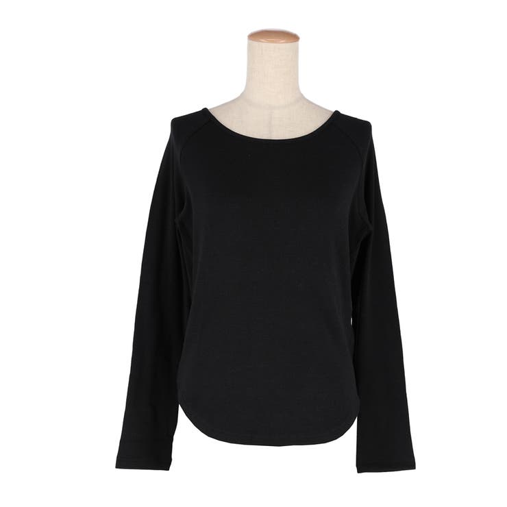 やわらかくてあったかい、微起毛ラウンドトップス | coca | 詳細画像5 