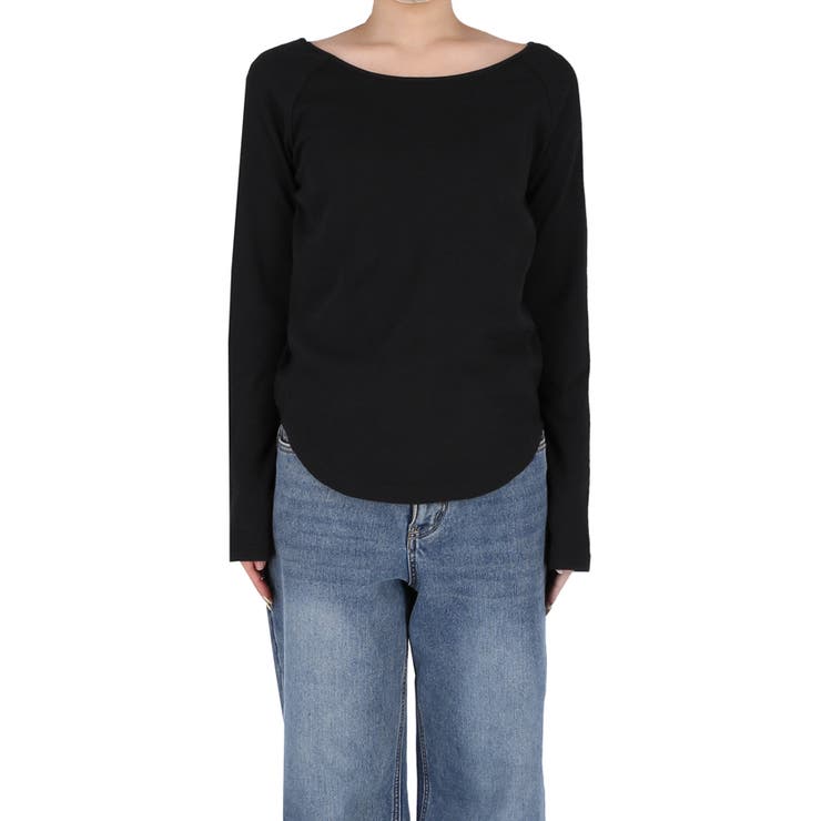 やわらかくてあったかい、微起毛ラウンドトップス | coca | 詳細画像6 