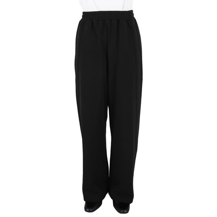 【DAILY WARM】裏起毛ソフトスウェットワイドパンツ | coca | 詳細画像4 