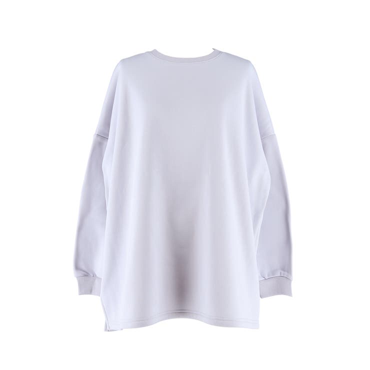 ゆるっと着られて体型カバー叶う、裏起毛ビッグシルエットスウェット | coca | 詳細画像2 