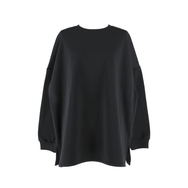 ゆるっと着られて体型カバー叶う、裏起毛ビッグシルエットスウェット | coca | 詳細画像5 