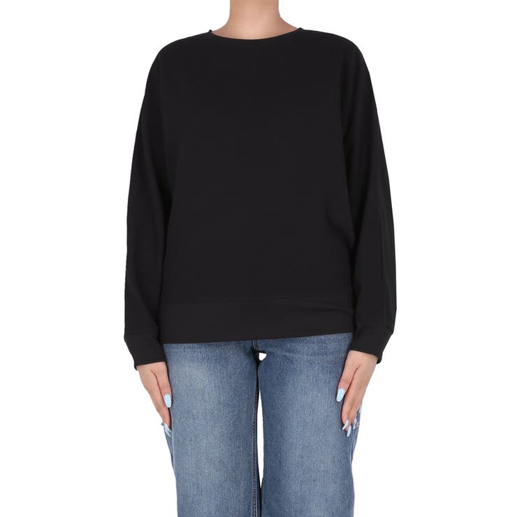 【速乾/イージーケア】ゆったり美シルエット。エンボスドルマントップス | coca | 詳細画像4 