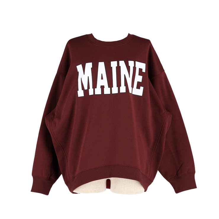 ふんわり軽やか、暖かさとこなれ感のある裏起毛プリントスウェット | coca | 詳細画像4 