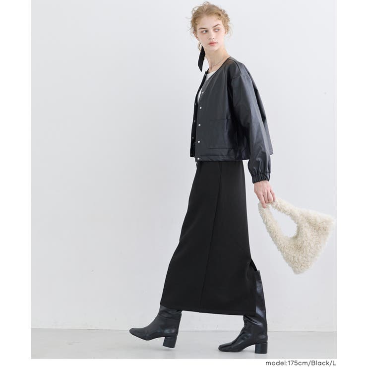 ソフトスウェットIラインスカート | coca | 詳細画像18 