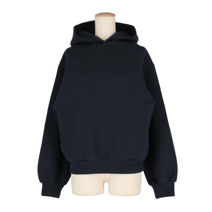 今っぽくこなれる、抜け感シルエット。裏起毛オーバーサイズフーディー | coca | 詳細画像3 