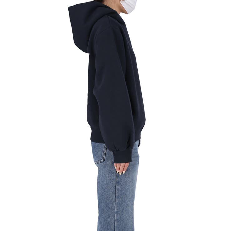 今っぽくこなれる、抜け感シルエット。裏起毛オーバーサイズフーディー | coca | 詳細画像5 