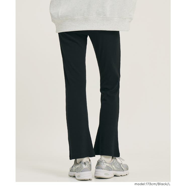 暖かくてすっきり見え！微起毛リブレギンスパンツ | coca | 詳細画像5 