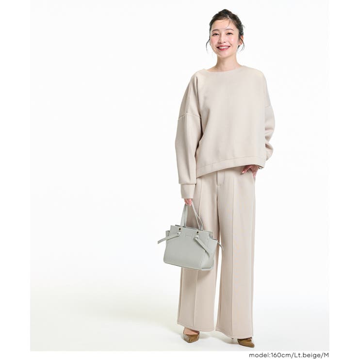 ソフトスウェットバックジップトップス | coca | 詳細画像11 