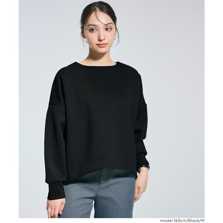 ソフトスウェットバックジップトップス | coca | 詳細画像13 