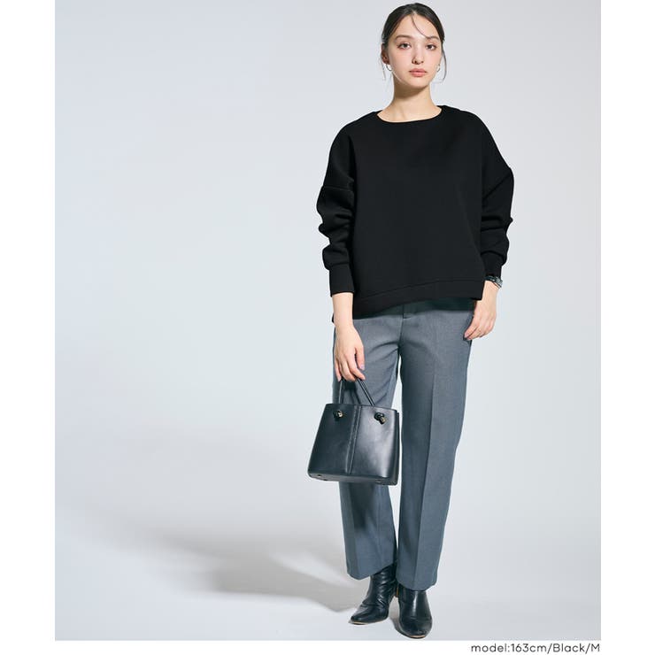 ソフトスウェットバックジップトップス | coca | 詳細画像16 