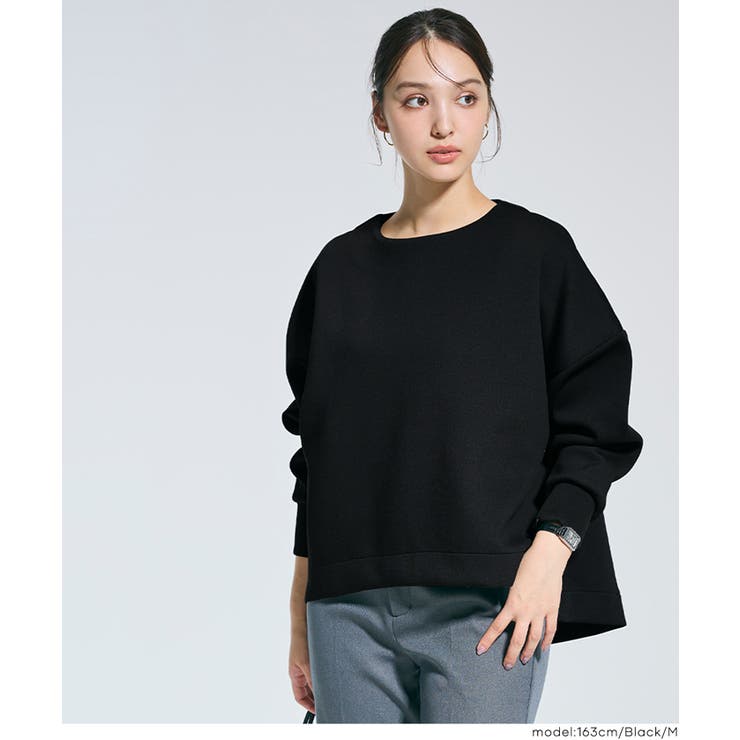 ソフトスウェットバックジップトップス | coca | 詳細画像17 