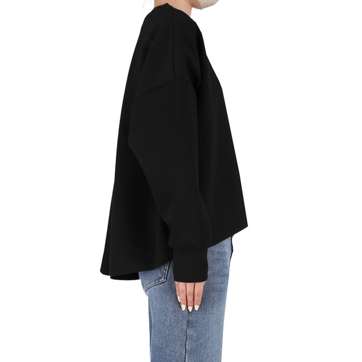 ソフトスウェットバックジップトップス | coca | 詳細画像5 